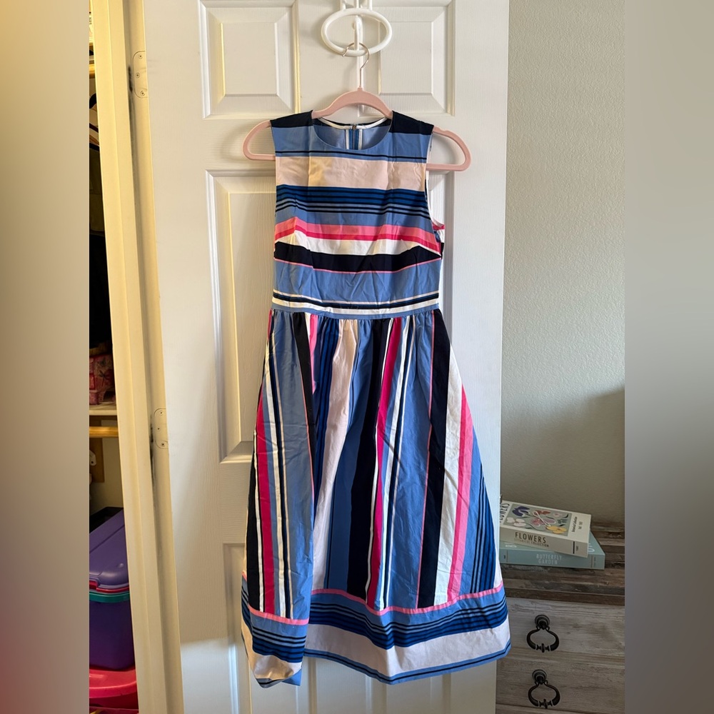 Kate Spade Vibrant Striped Maxi Dress